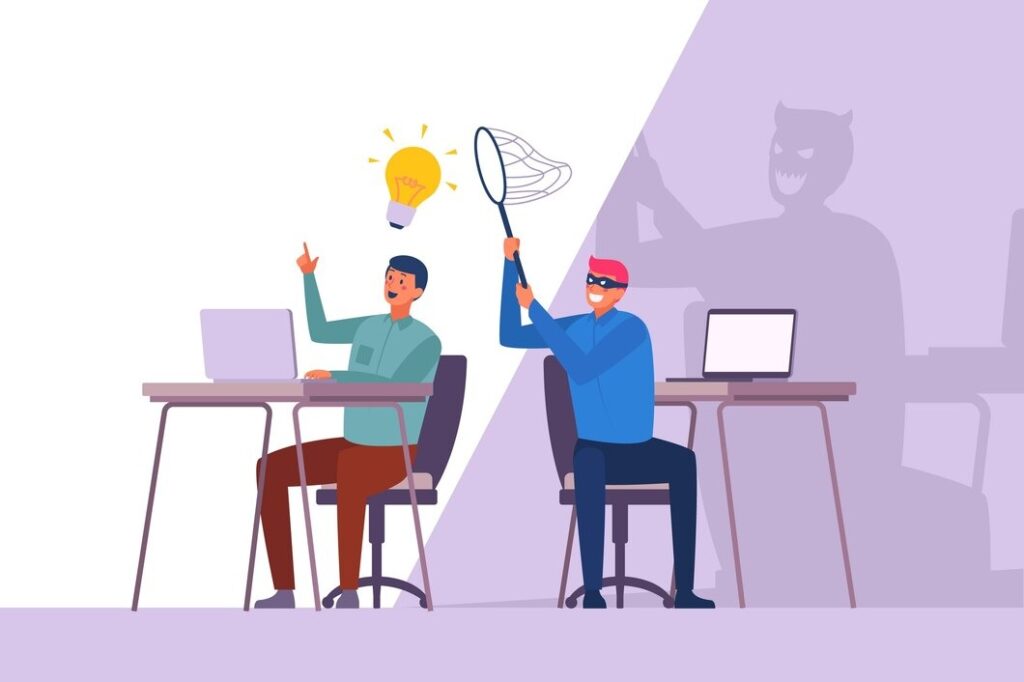 Plagiarism hurts original content writing