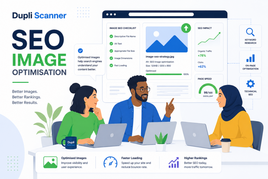 SEO image optimisation