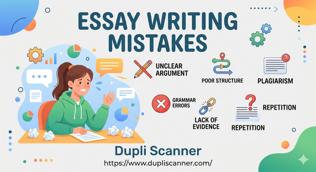 essay writing mistakes