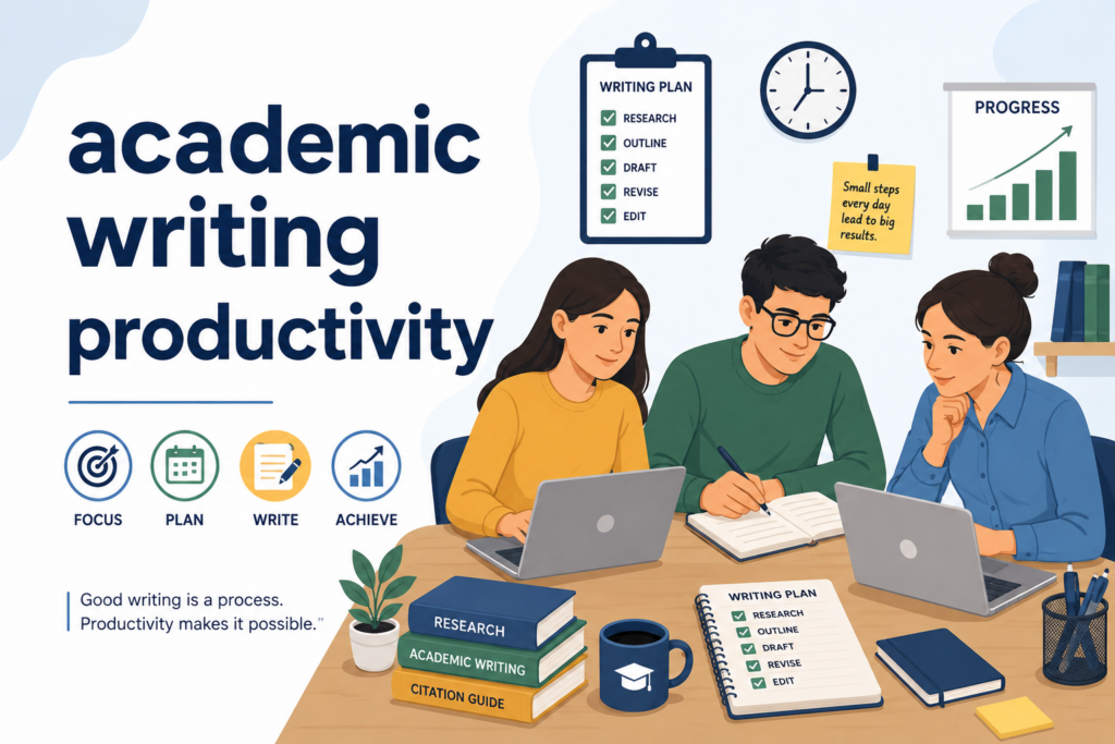 academic writing productivity 