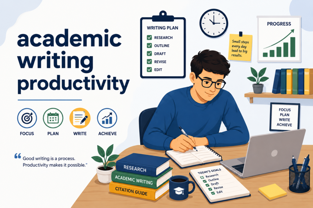 academic writing productivity