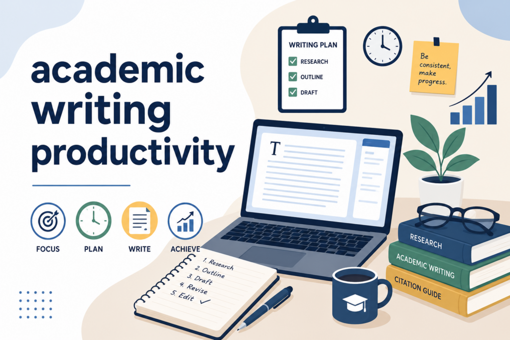 academic writing productivity