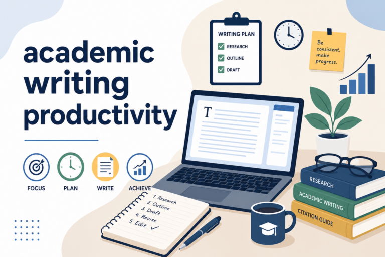academic writing productivity
